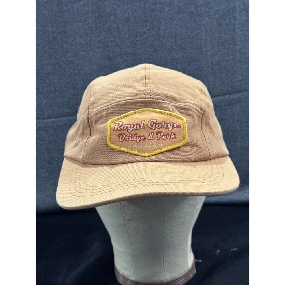 Abercrombie & Fitch Baseball Cap Mens One Size Khaki Royal Gorge Bridge Park Hat